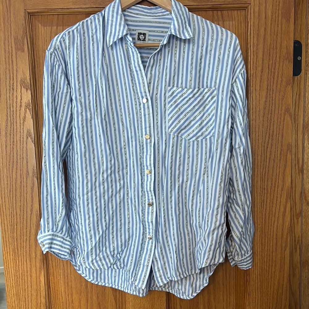 Blue Striped Women’s Shirt